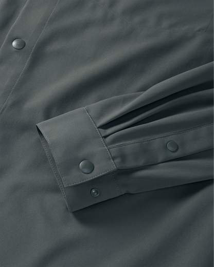 Mesa Vented LS Snap Shirt | Stone