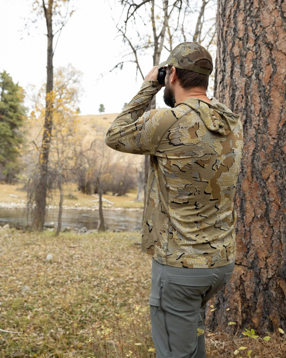 ULTRA Merino 145 Zip-T Hunting Hoodie | Gunmetal