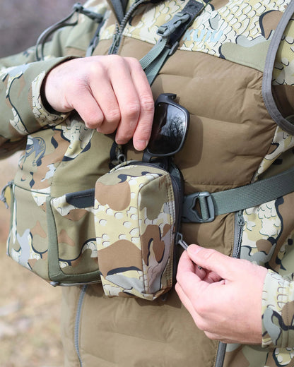 PRO G3 Bino Harness Accessory Pocket | Verde