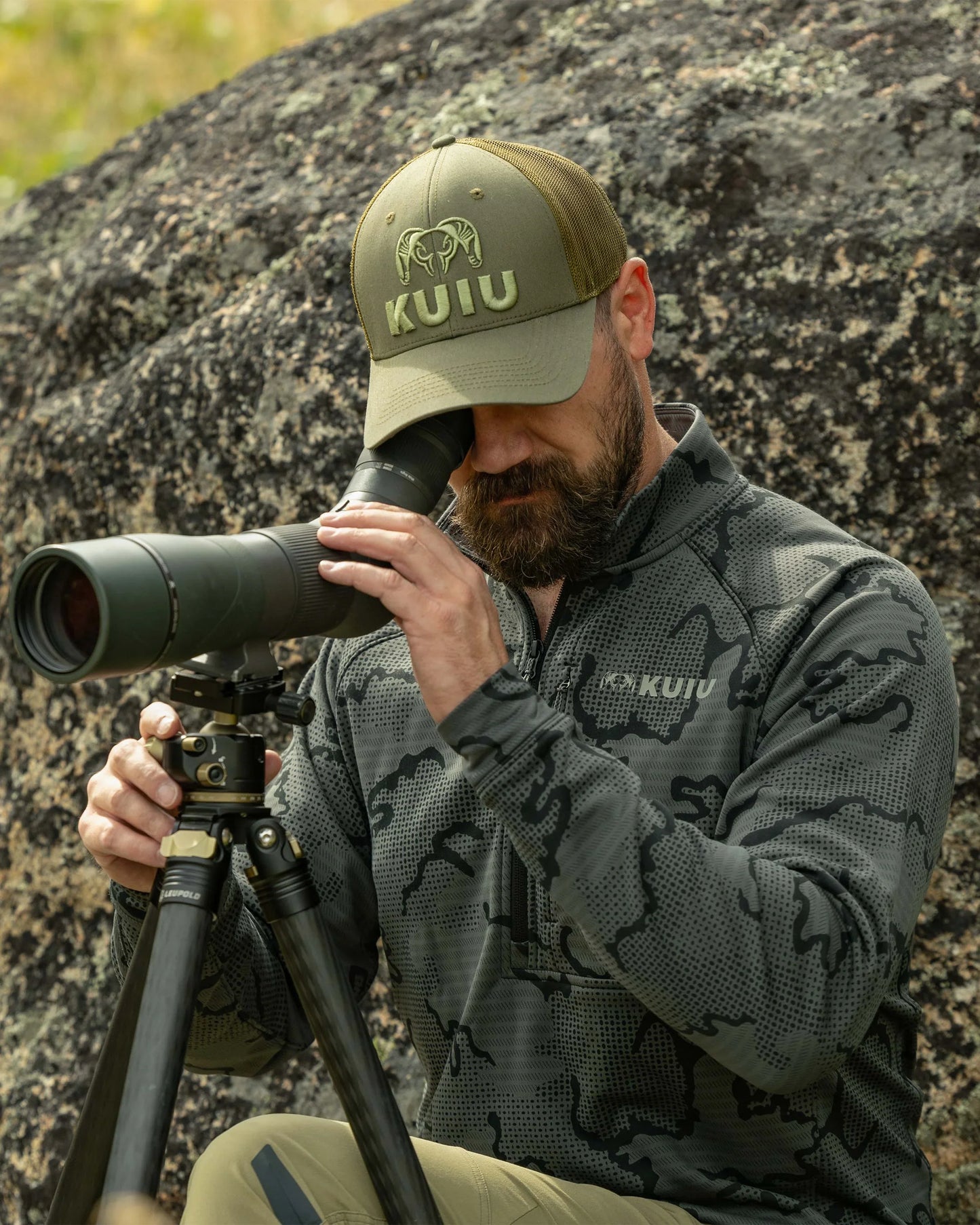 Ridgepoint Fleece Zip-T | Ash Tonal
