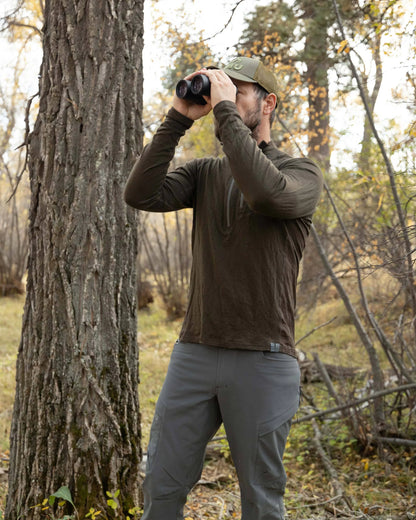ULTRA Merino 145 Zip-T Hunting Shirt | Bone